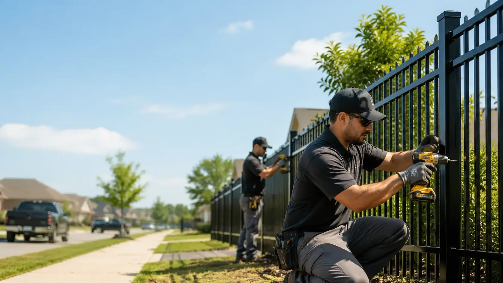 Metal Fence Installation in Josephine, TX
